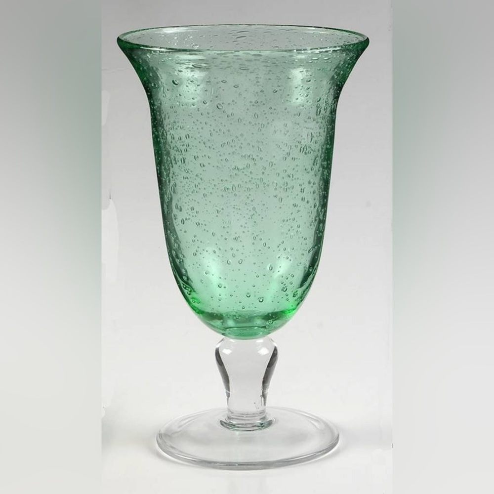 Artland Iris Iced Tea Glasses Set of 3- Light Green